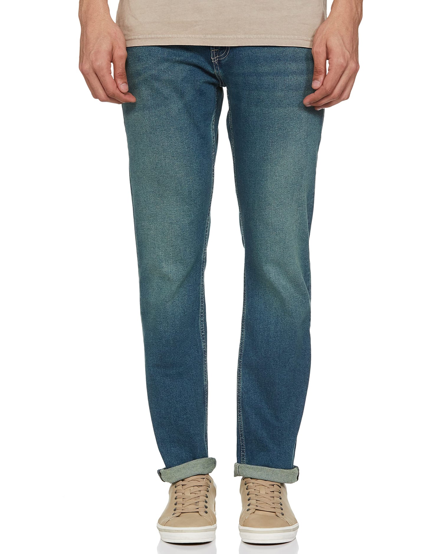 Pepe Jeans MenS Regular Jeans (Pm206833S64_Green Used_36)