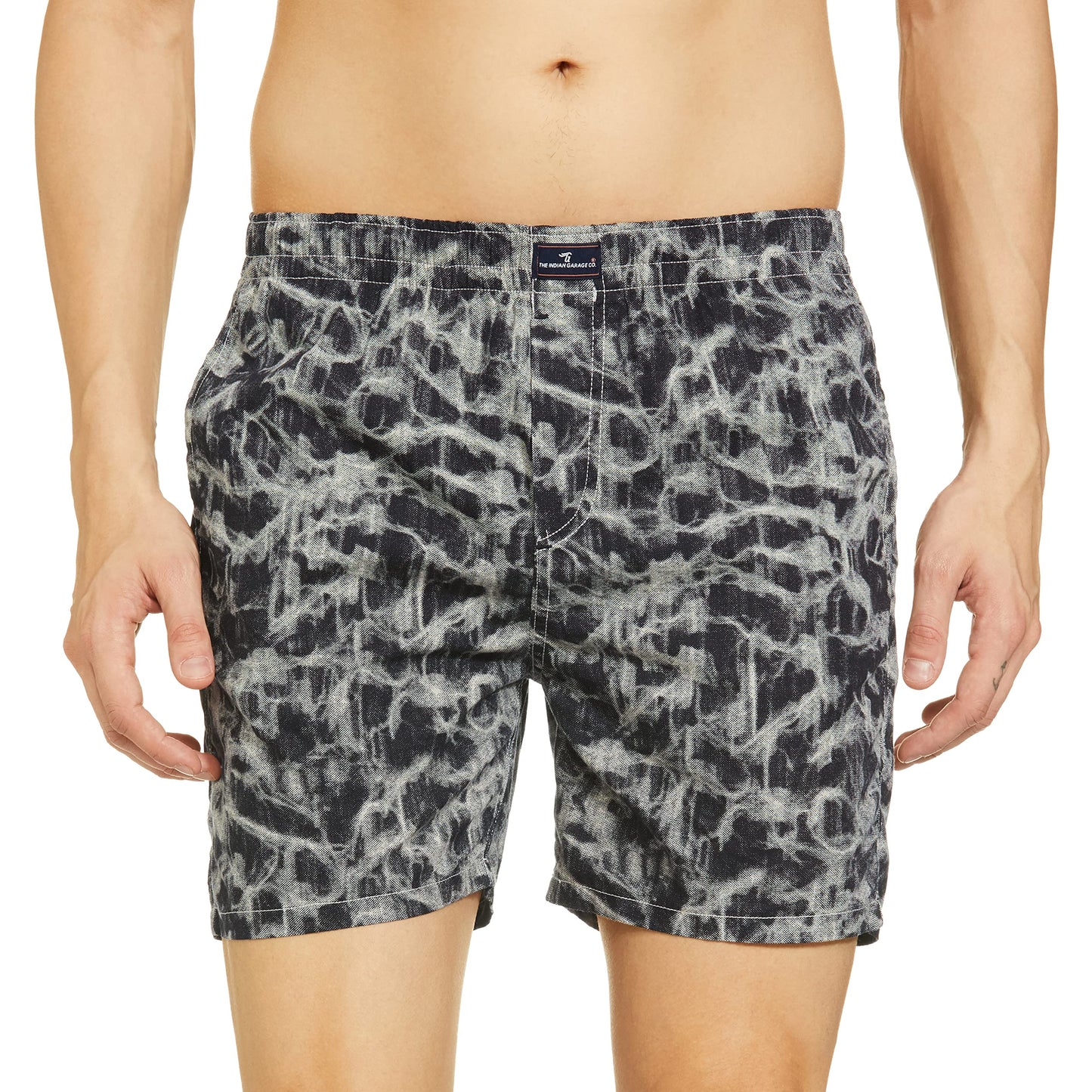 The Indian Garage Co Mens Cotton Slim Fit Boxers