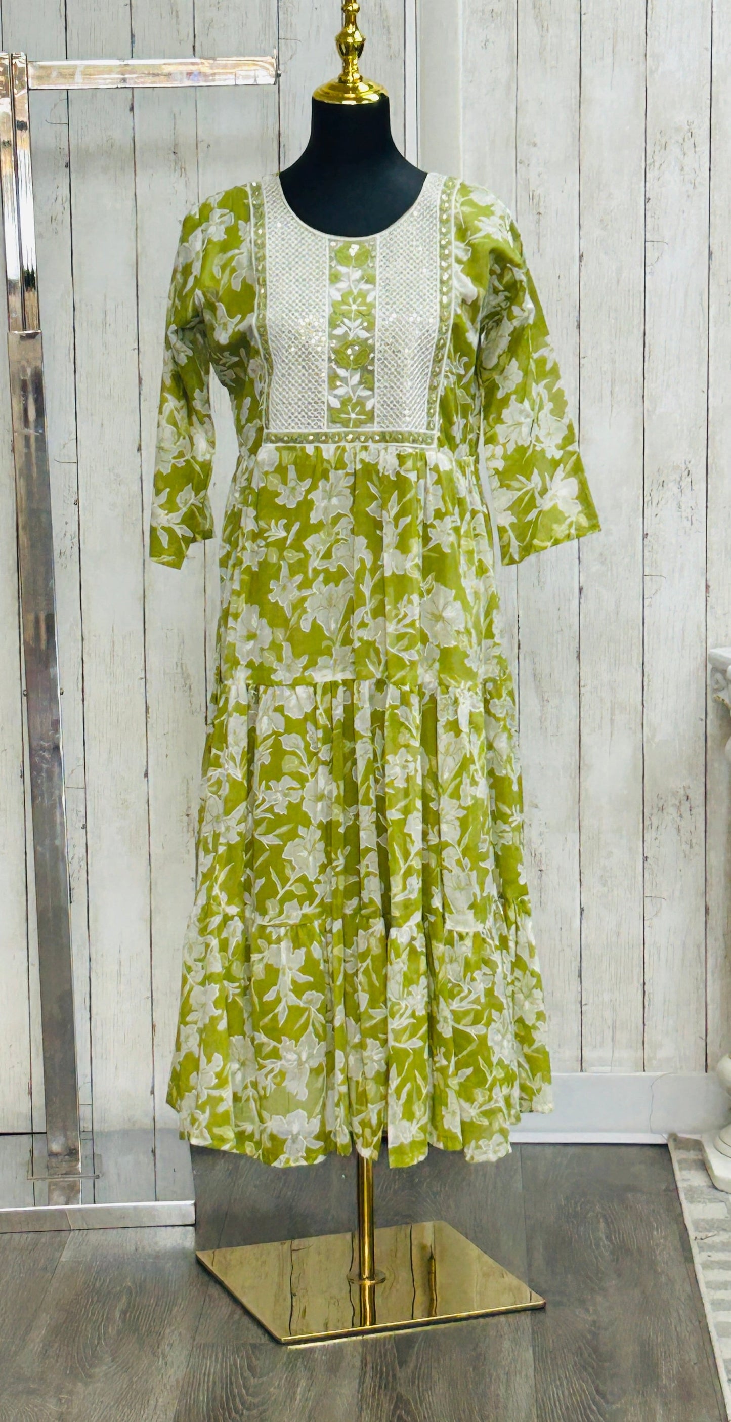 Cotton long kurti