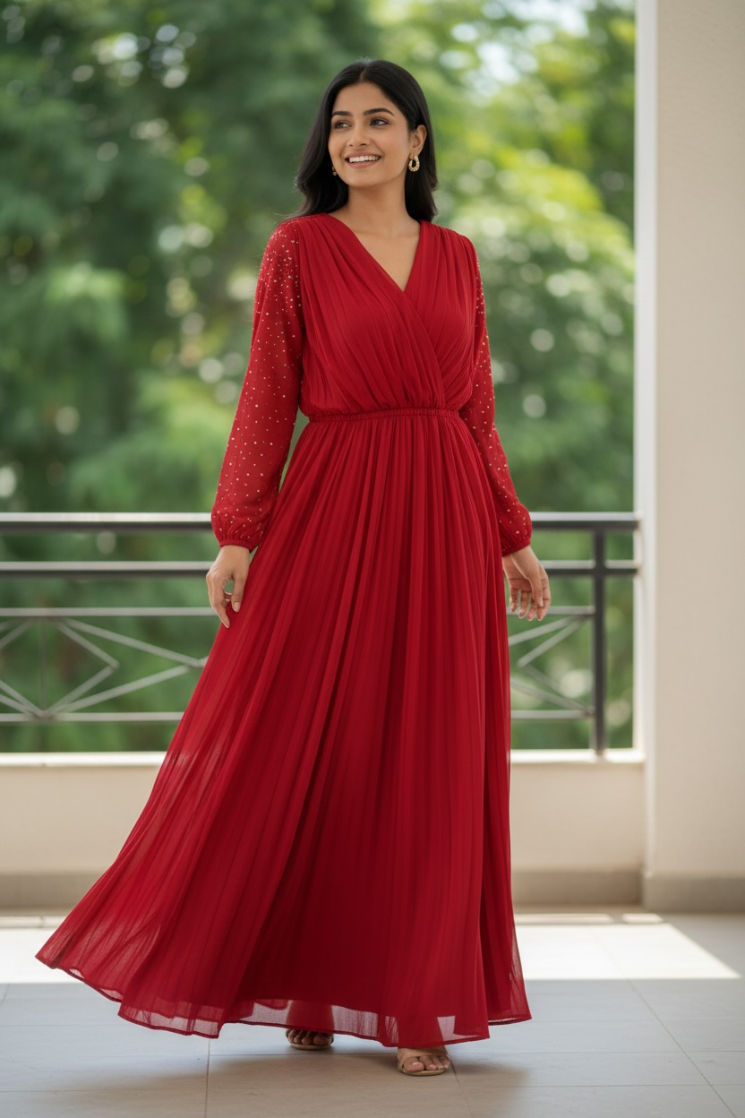 Party wear long gown