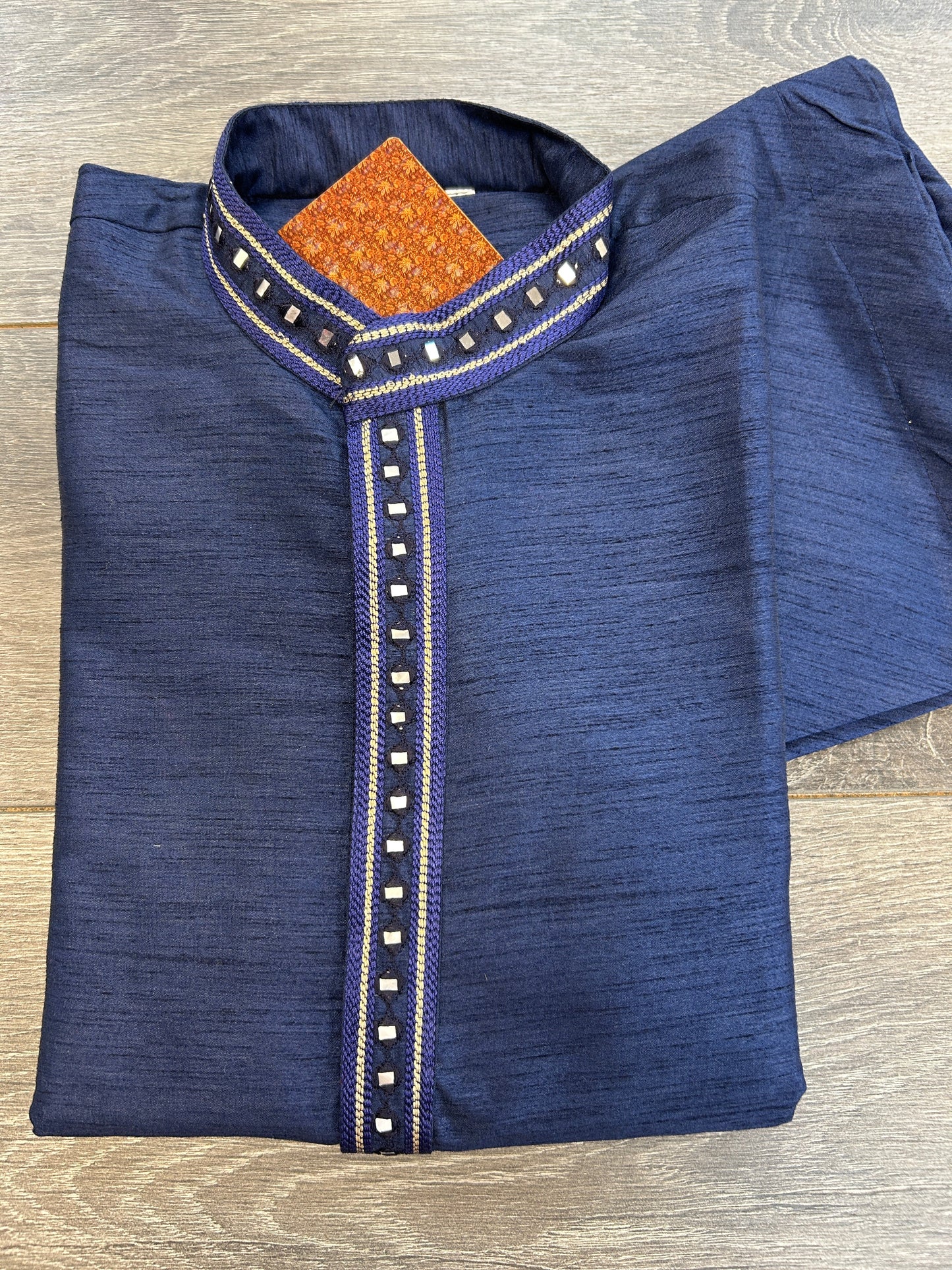 Cotton silk kurta pajama