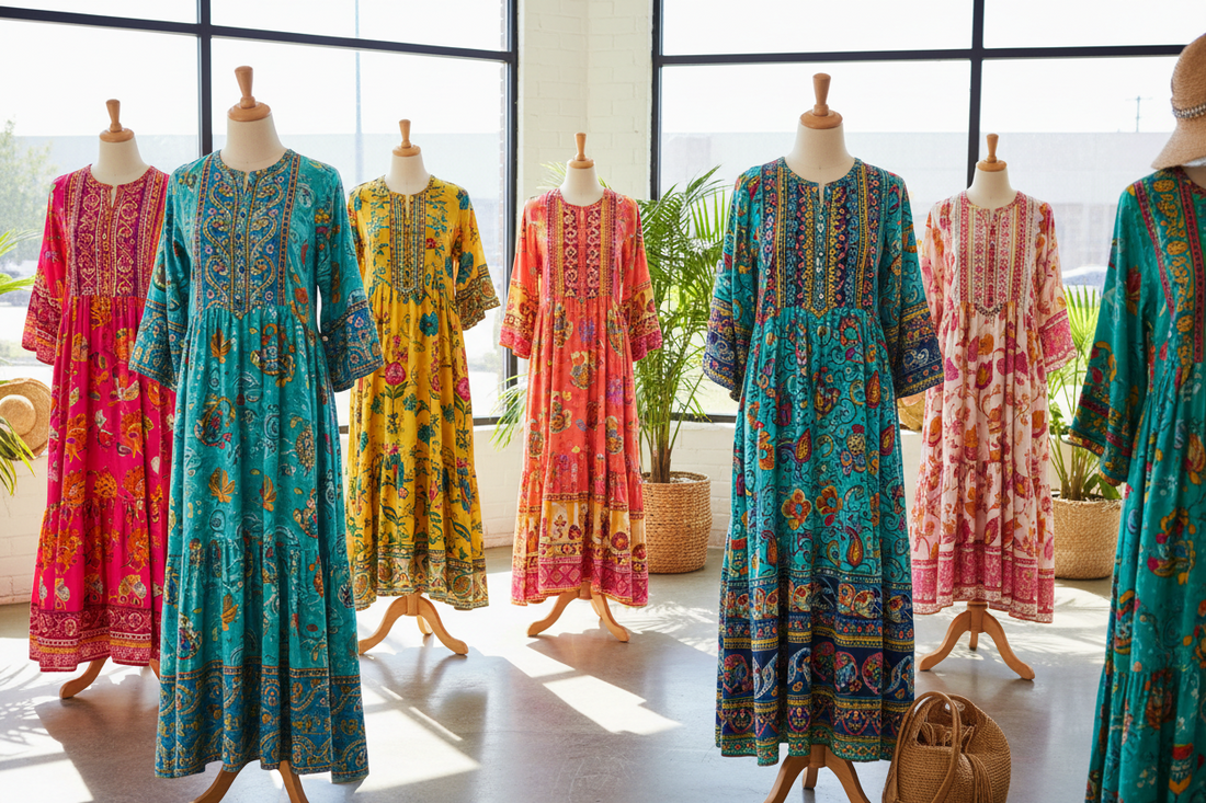 Ethnic Summer Dresses: Trends, Fabrics, and Sustainable Fashion for Every Occasion