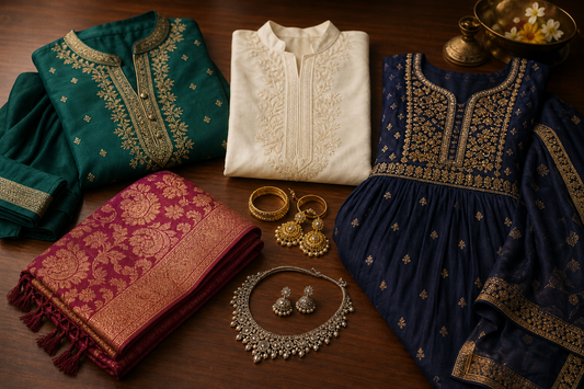 How to Build a Small Indian Ethnic Wardrobe That Covers Every Occasion for a Year