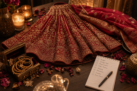 Indian Bridal Lehenga in the USA: How to Set a Realistic Budget, Order on Time, and Actually Receive It Before the Wedding