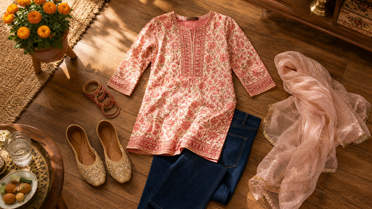 How to Wear a Kurti with Jeans: The Diaspora Woman's Guide to Getting the Proportions Right