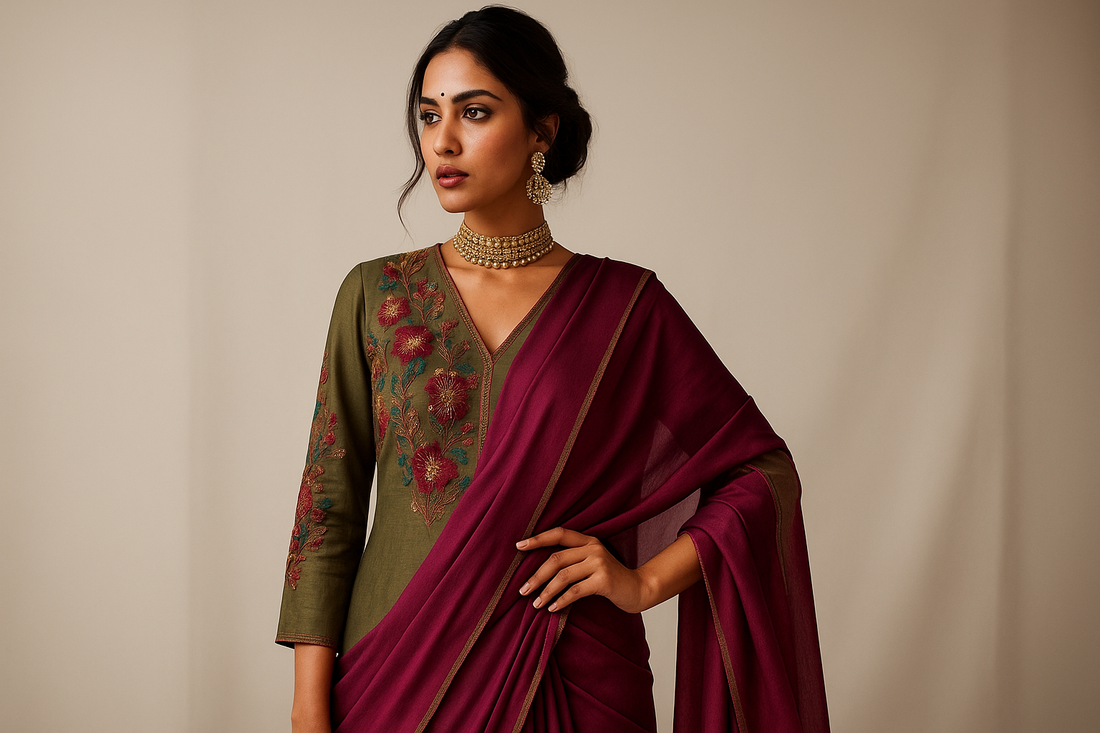 Indian Ethnic Fashion Trends 2025: Festive Styles, Sustainable Choices, and Fusion Wear for a Modern Touch