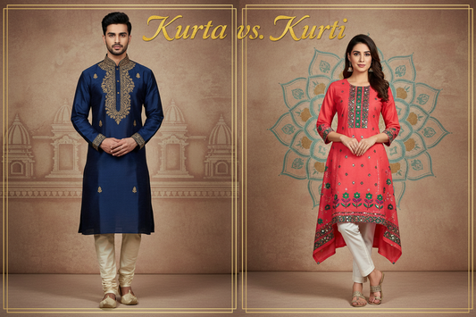 "Choosing the Perfect Kurta or Kurti: A Guide to Styling, Fit, and Cultural Elegance"
