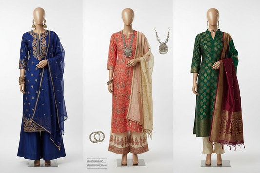 Styling Kurtis and Kurti Sets: Trends, Tips, and Fusion Fashion Essentials