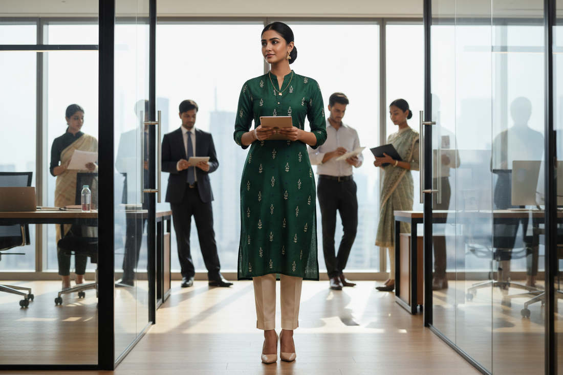 "Top Office Wear Kurtis for Women: Style, Comfort, and Professional Elegance"