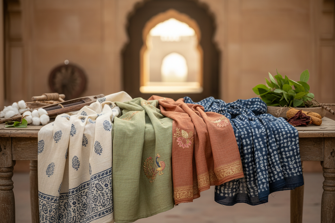 Seasonal Fabric Guide for Indian Ethnic Wear: Comfort, Style, and Sustainability