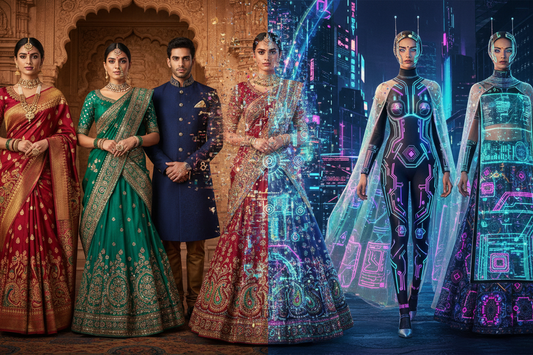The Evolution of Ethnic Fashion: Bridging Tradition and Technology through Innovation