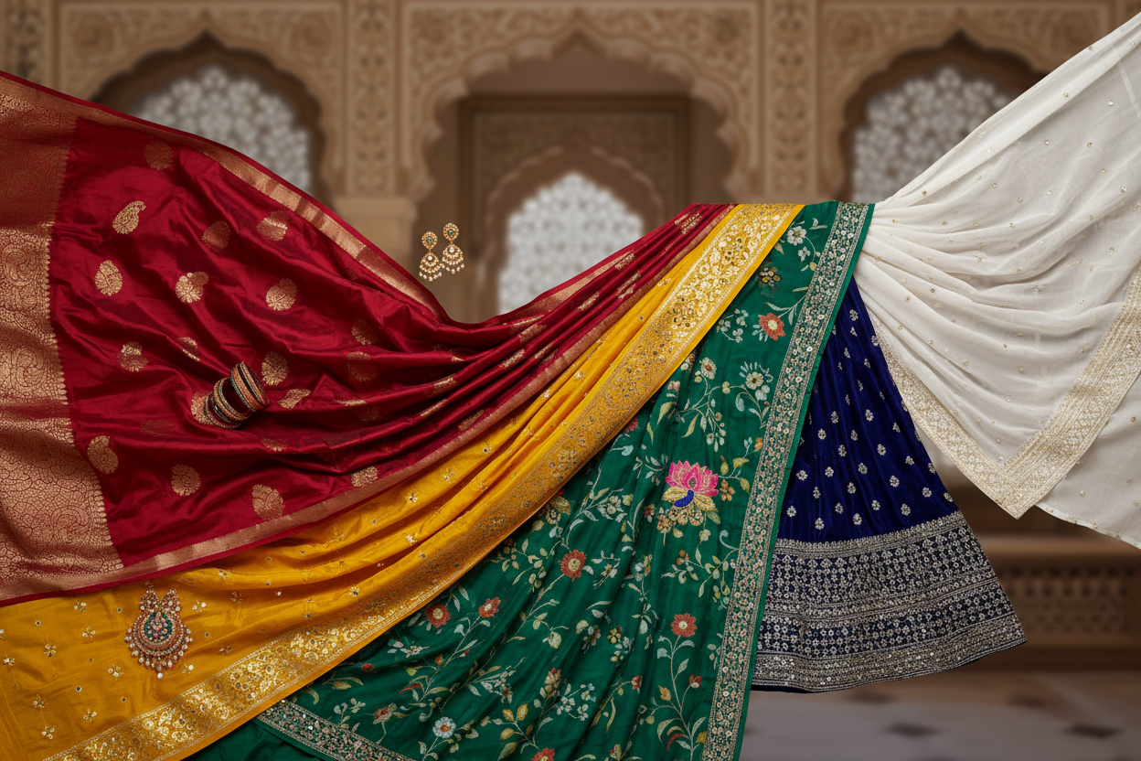 The Symbolic and Psychological Power of Colors in Indian Ethnic Fashio ...