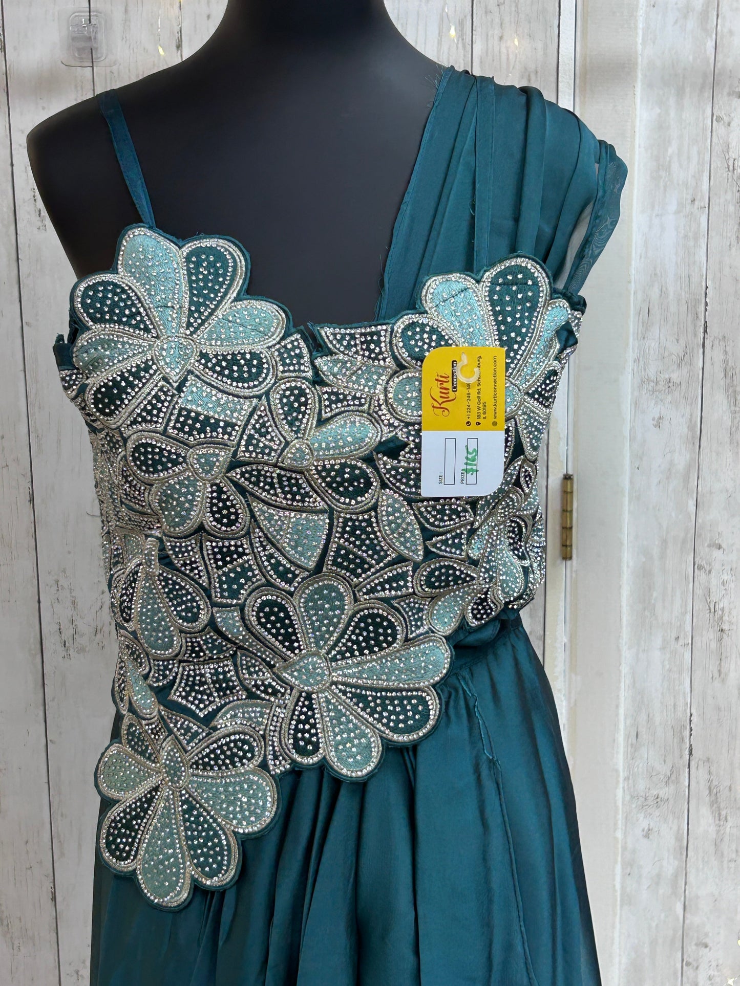 Fusion lehenga saree