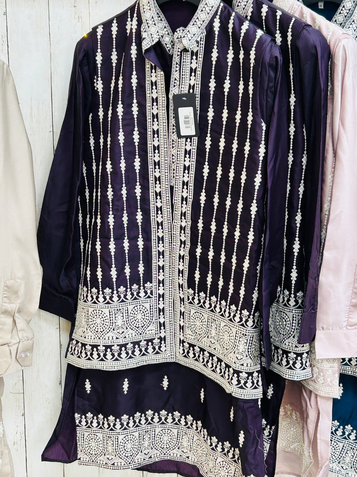 Half jacket kurta set / sherwani