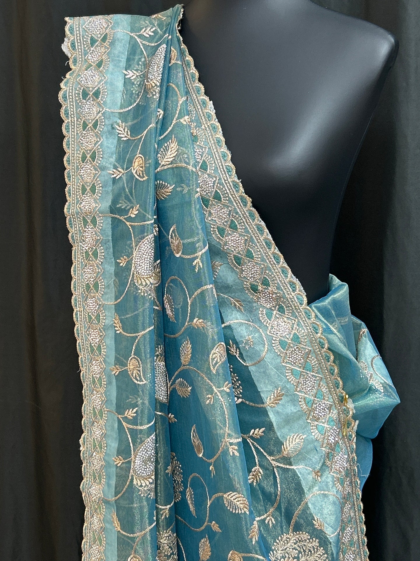 Tissue silk saree