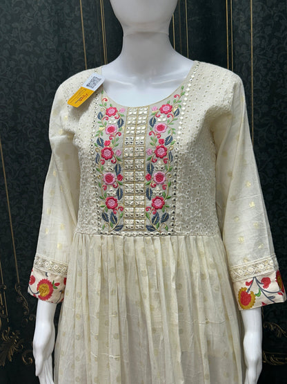 Cotton long kurti