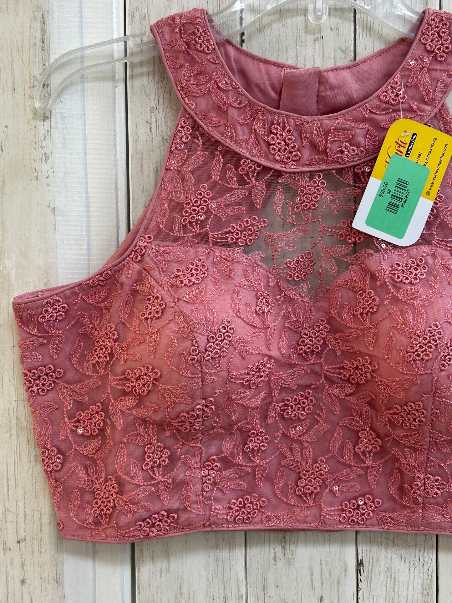 Halter neck blouse