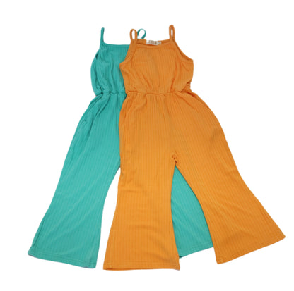 THX, It Has Pockets Romper - Turquoise