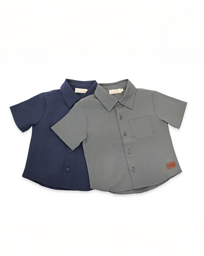 The Aero Shirt - Navy