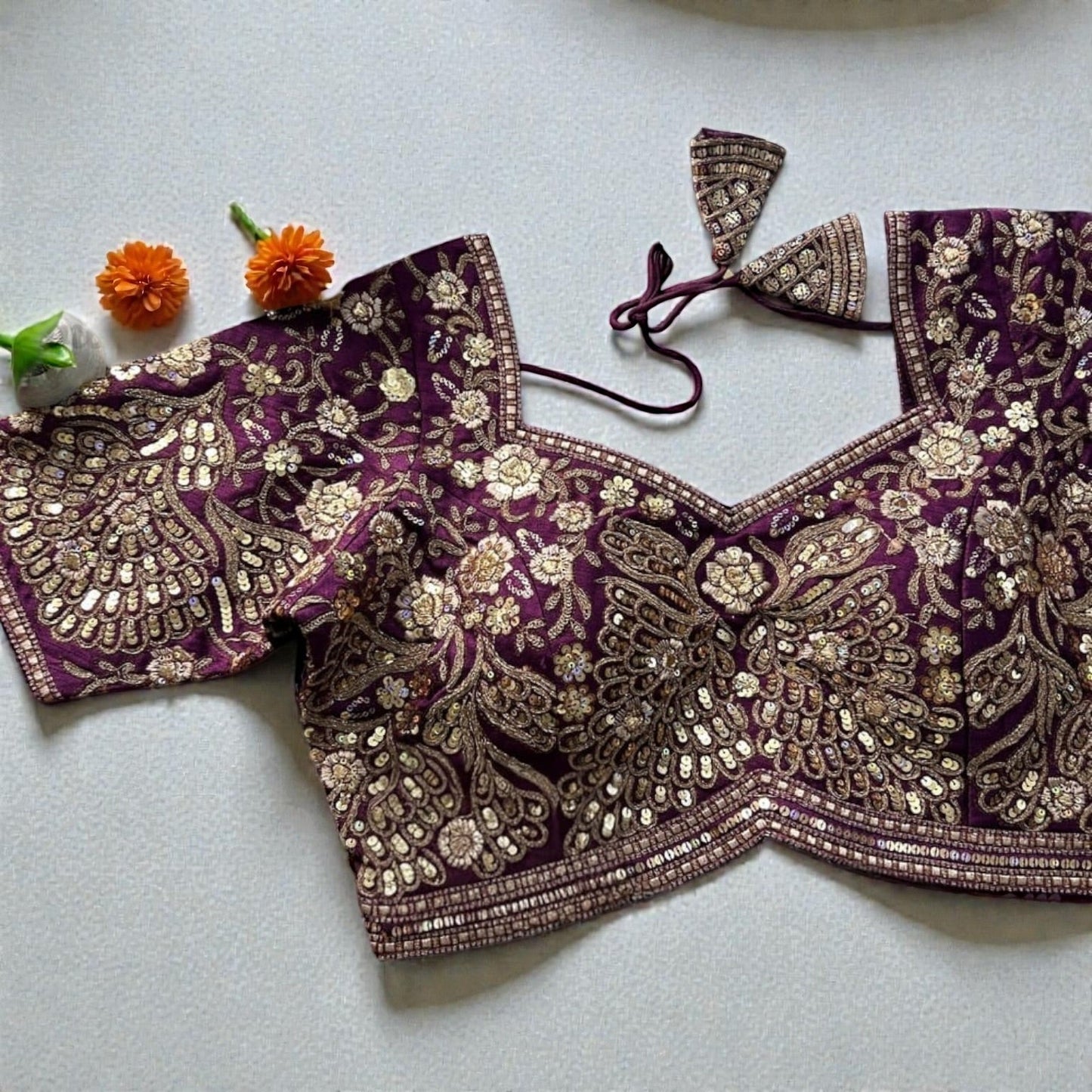 Party wear heavy work blouses