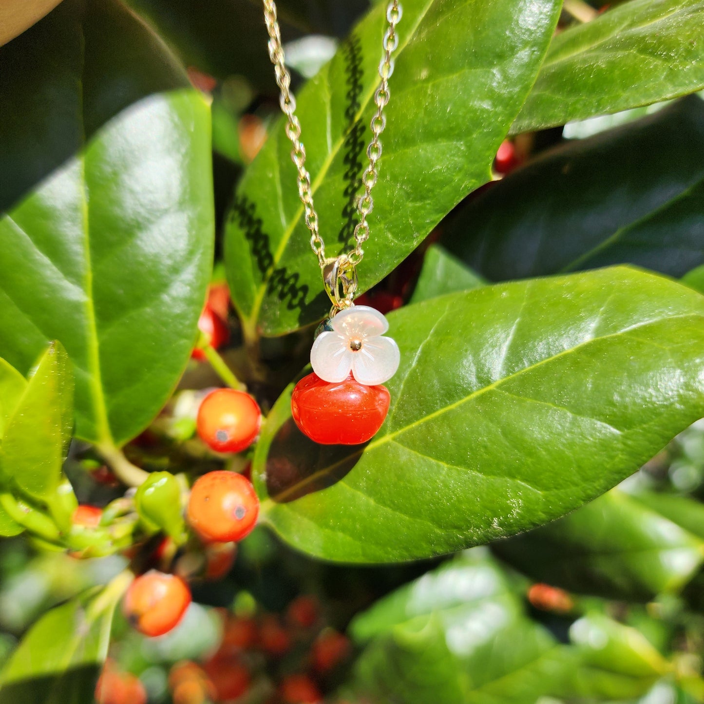 Apple Necklace