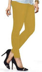 Lux Lyra Women'S Regular Fit Cotton Churidar Leggings (Luxchuridar_Green, Towny Olive_Free Size)