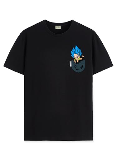 ADRO Tshirt for Men | Anime T Shirt for Men | 100% Cotton Tshirt | Graphic Printed T-Shirt | Chest Printed Tshirt | Gogeta Anime