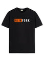 ADRO Tshirt for Men | Printed T Shirt for Men | 100% Cotton T-Shirt |Printed T Shirt | T-Shirts | RN24-NKY-BL-S Black