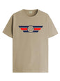 ADRO Tshirt for Men | Printed T Shirt for Men | 100% Cotton T-Shirt |Printed T Shirt | T-Shirts | RN24-CAP-BE-XL Beige