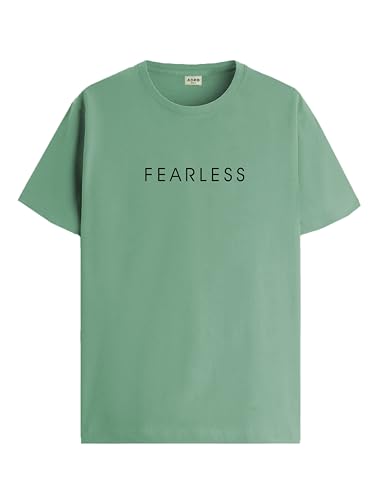 ADRO Tshirt for Men | Printed T Shirt for Men | 100% Cotton T-Shirt |Printed T Shirt | T-Shirts | RN24-FRL-PT-XL Pista