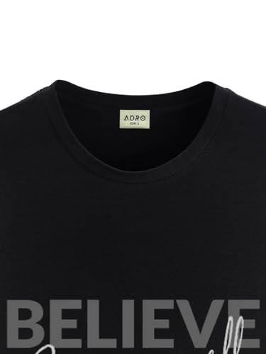 ADRO Tshirt for Men | Printed T Shirt for Men | 100% Cotton T-Shirt |Printed T Shirt | T-Shirts | RN24-INV