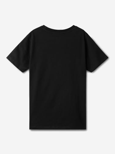 The Souled Store Garfield: Swagger Boys Round Neck Short Sleeves Black Graphic Printed Regular Fit Cotton T-Shirts (2-8 Yrs)