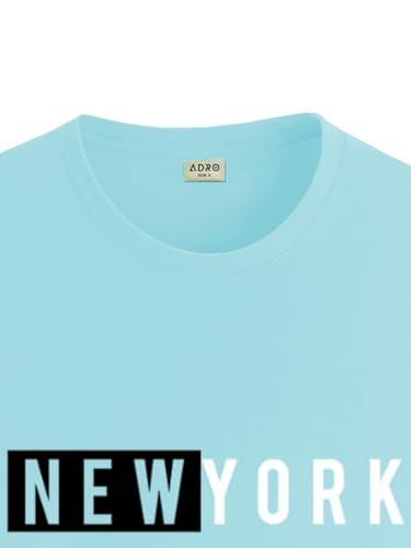 ADRO Tshirt for Men | Printed T Shirt for Men | 100% Cotton T-Shirt |Printed T Shirt | T-Shirts | RN24-NKY
