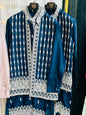 Half jacket kurta set / sherwani