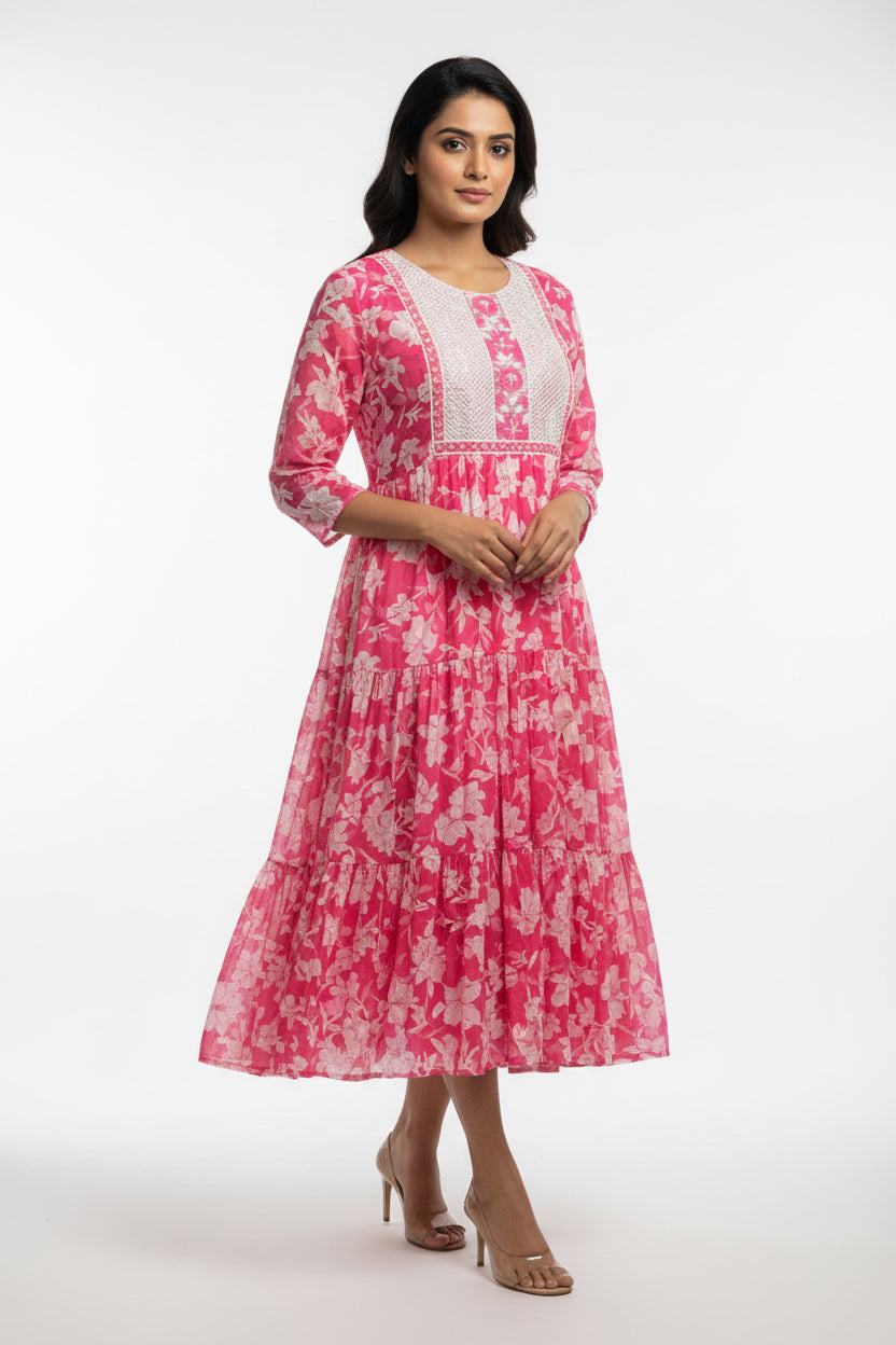 Mulmul cotton Kurti