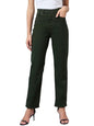 Style Quotient Women Olive Straight Fit High Rise Stretchable Jeans