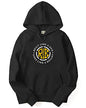 ADRO Men's Cotton Neck Hooded Sweatshirt (H21-M-BUL-BL_Black_XL)