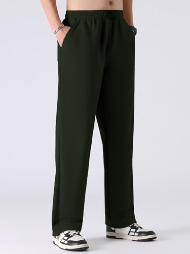 Greciilooks Casual Trousers Pants Green
