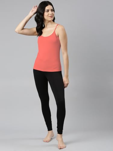 Rupa Jon Solid Color Camisole for Women, 100% Cotton Fabric, Regular Fit, Pack of 1