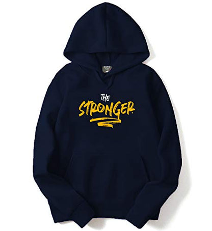 ADRO The Stronger Hoodies/Sweatshirts for Men & Women (H20-M-SGR-NB_Navy_S)
