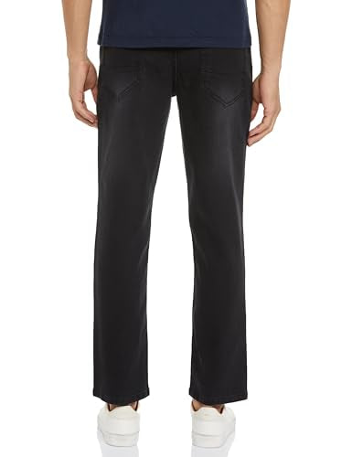 INKD Mens Relaxed Jeans (INKAW24MJN-501_Charcoal Black