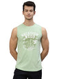 Rigo Stylish Cotton Printed Vest For Men | Round Neck, Slim Fit, Sleeveless T-Shirt Vest For Man | Casual Innerwear Sando For Me