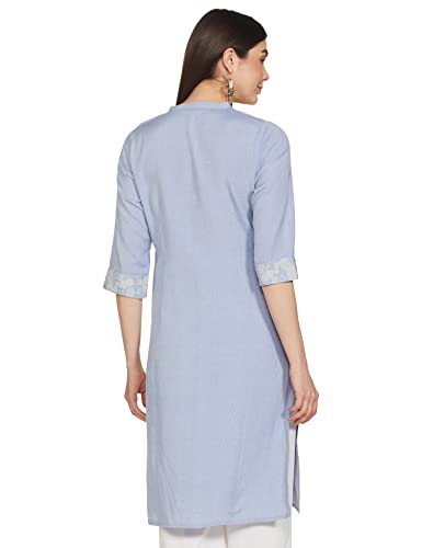 W for Woman Rayon Button Down Kurta for Women