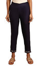 Folksong Strechable Slim Pants for Women | Trousers for Women | W for Woman