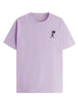 ADRO T-Shirts for MenChest Printed T-Shirt for MenCotton Tshirt for Men|RN24-STICK-KK-PU-XL Purple