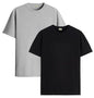 ADRO Mens T Shirts | Solid Tshirts for Men | Pure Cotton Lycra Fabric | 4 Way Stretch Smart tech Tshirt | Pack of 2 Round Neck T
