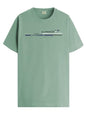 ADRO Men's Graphic Printed 100% Cotton T-Shirt - Regular Fit, Printed T-Shirts for Men (RN24-RAC-PT_Pista_XL)