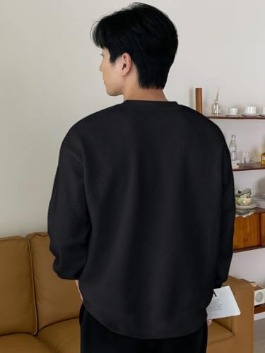 Greciilooks Solid Regular Fit Plain Casual Stylish Latest | Full Sleeve T Shirt For Men (Available In Plus Size And Combo Pack O