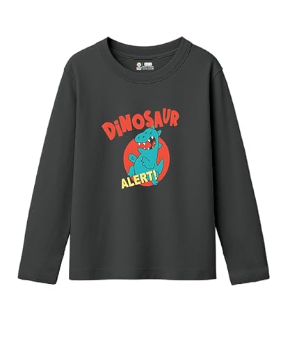 SHODOX Boys Cotton Blend Printed Regular fit Long Sleeve T-Shirt (Pack of 3)