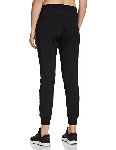Enamor Athleisure Polyester Blend Womens 4 Way Stretch Quick Dry Antimicrobial Finish Ankle Length Smart Jogger Track Pants - E